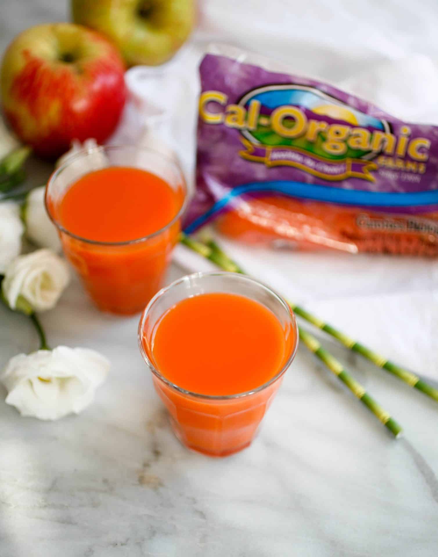 Fresh Carrot Ginger Juice Recipe You'll Love